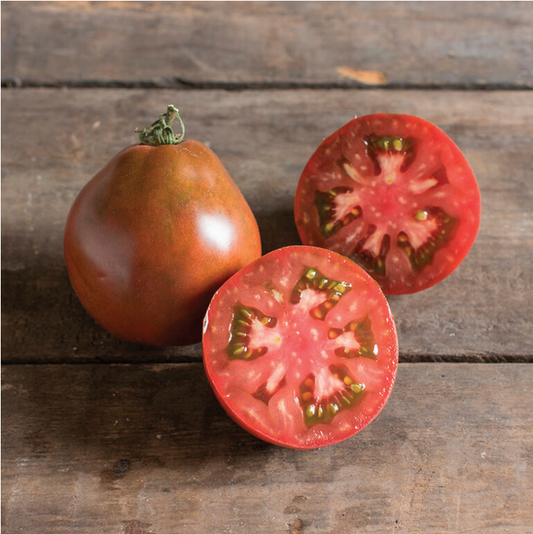 Tomato, Heirloom, Japanese Black Trifele, 3" Pot